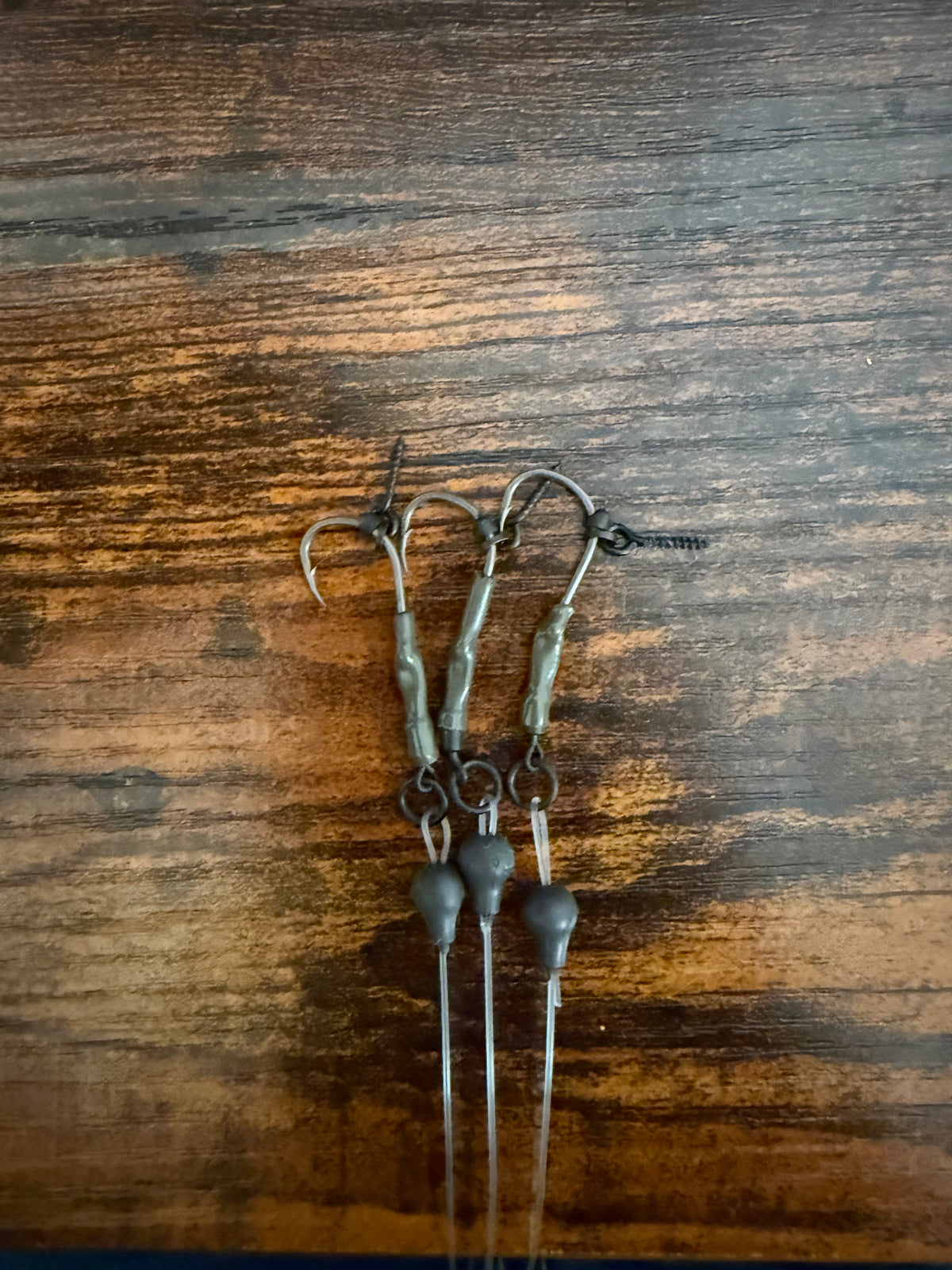 Ready Tied Stiff Boom Ronnie Rigs (Customizable) Micro-Barbed