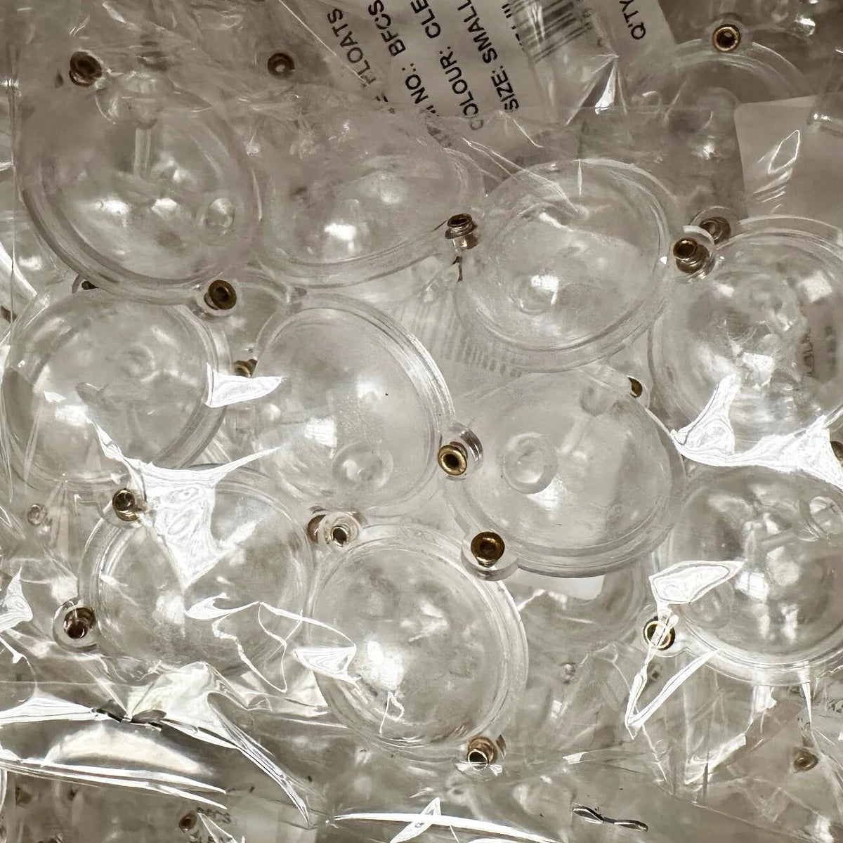 Pack of 10 small bubble floats