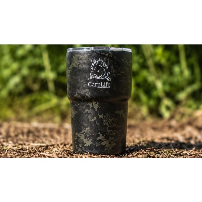 CARPLIFE ECLIPSE CAMO THERMAL TRAVEL CUP (REGULAR OR XL)